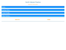 Tablet Screenshot of newbridgesurgery.co.uk